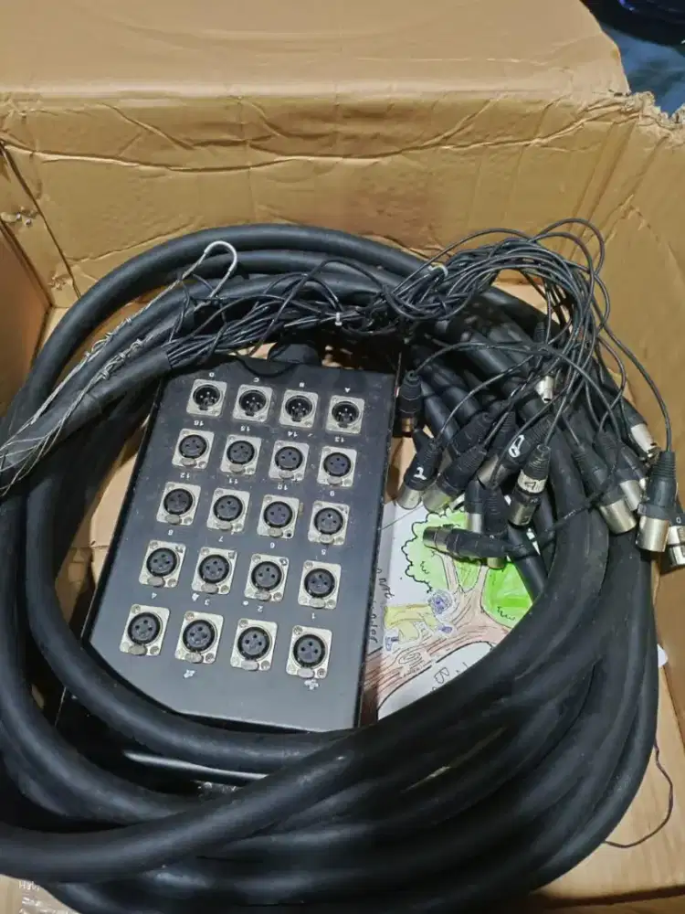 Snake kabel 16input