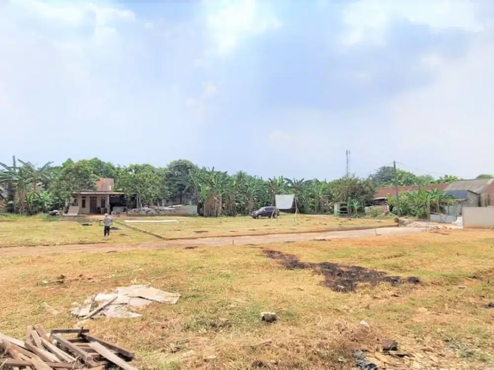 Tanah Kavling Row Jalan 5 Meter, Dekat Jl Raya Mustikasari Bekasi