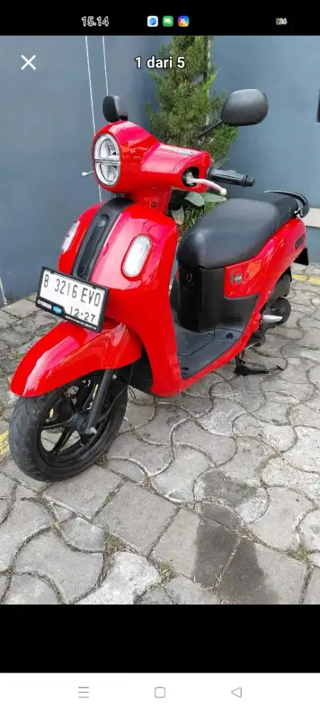 DIJUAL CEPAT YAMAHA FAZZIO KYLESS ORIGINAL JOSSS