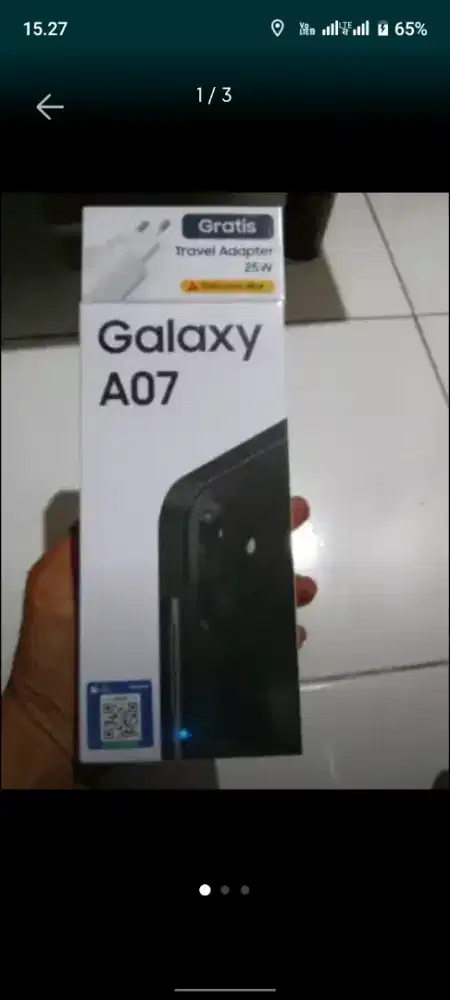 Samsung Galaxy A07 4/64Giga Black