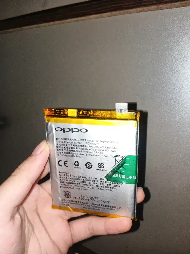 BATTERAI COPOTAN OPPO F9 PRO ORIGINAL