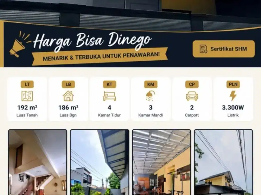 Dijual Cepat BU Rumah di Citra Garden 1