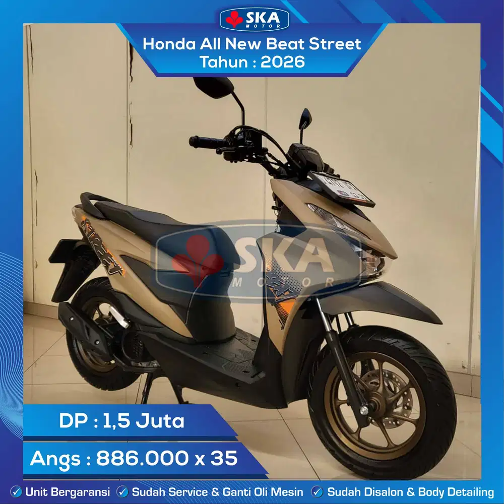 Honda All New Beat Street Tahun 2026