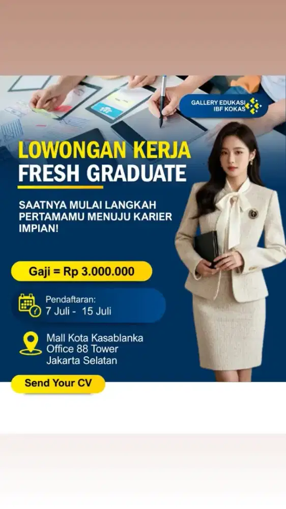 Butuh 8 orang Secepatnya