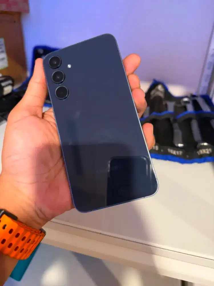 Samsung A55 dark blue [ 8 / 256 ] free case + adaptor 25 watt