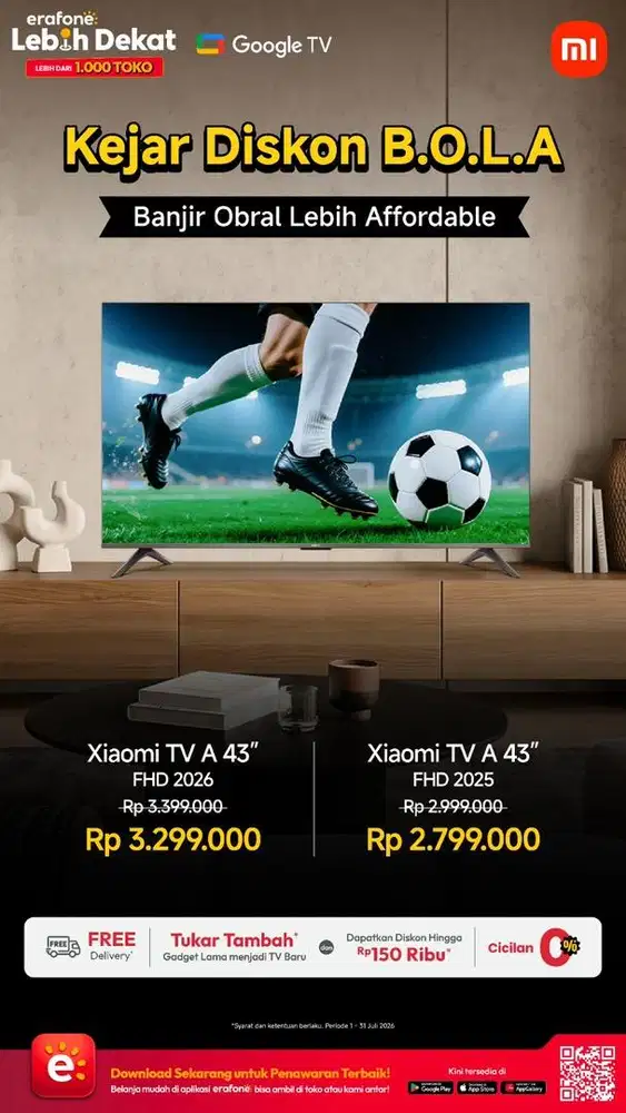 PROMO TV XIAOMI 43