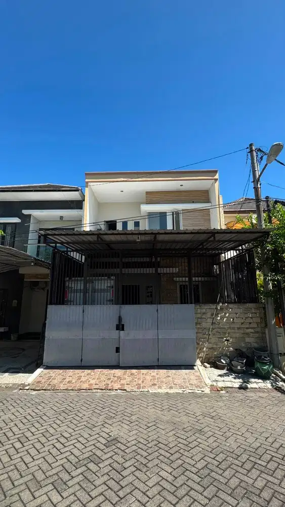 Dijual Rumah Pantai Mentari 2 Lantai Minimalis Bagus Terawat Siap Huni