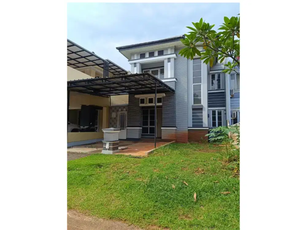 Rumah Siap Huni Selesai Renovasi  Bangunan 200 m² Luas Tanah 162 m² – Kota Wisata 2,1 M Nego