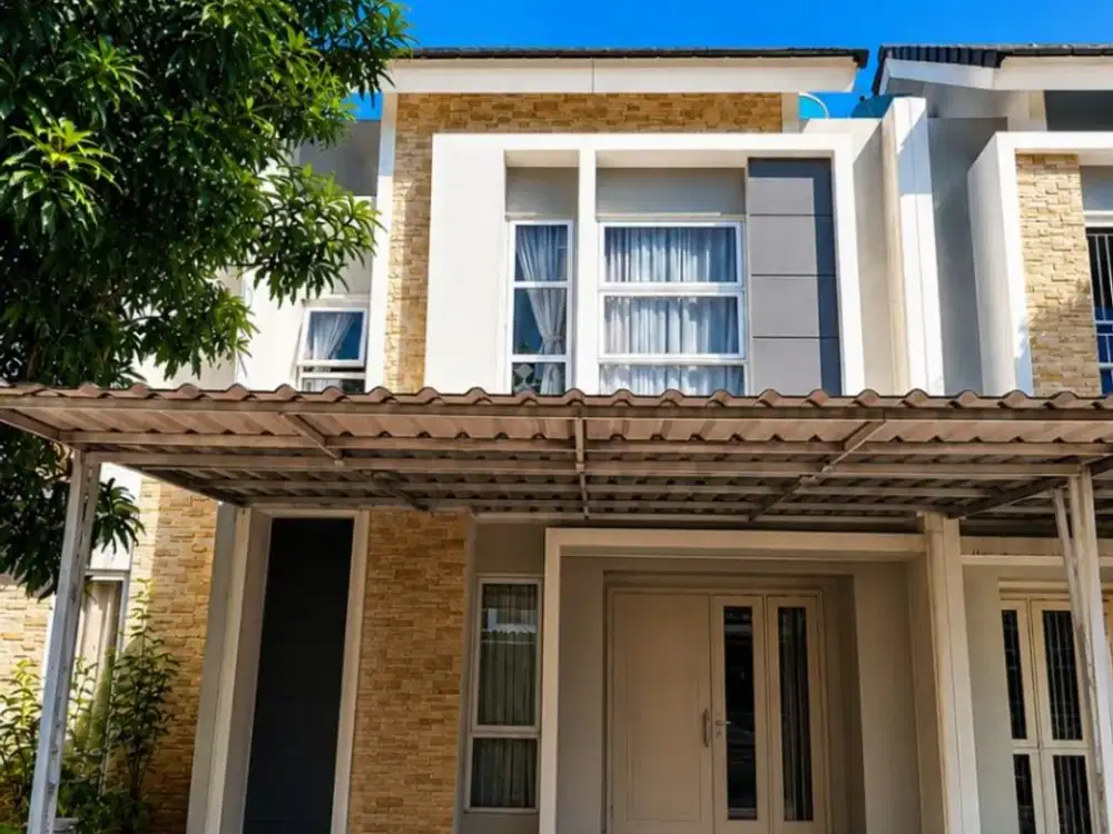 Rumah hadap utara cluster verdi symphonia gading serpong