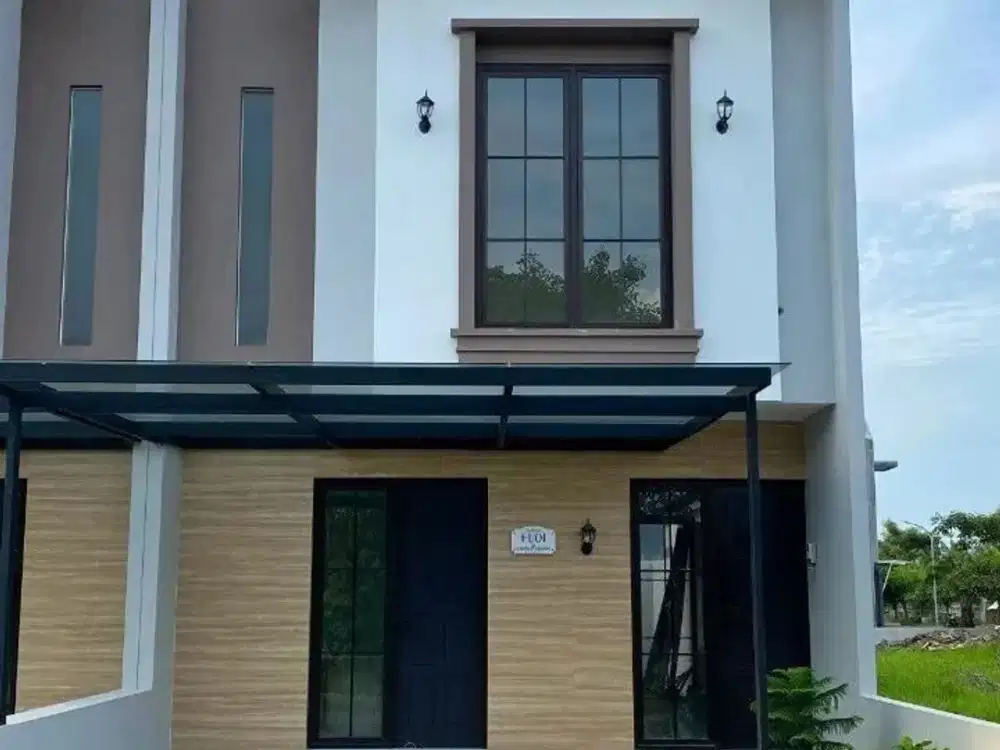 Rumah Dp 0  , fasum kolam renang , dekat bandara juanda