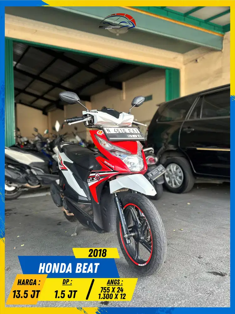 HONDA BEAT 2018 TERMURAH SE MALANG BOS HIKMAH MOTOR KEPUH