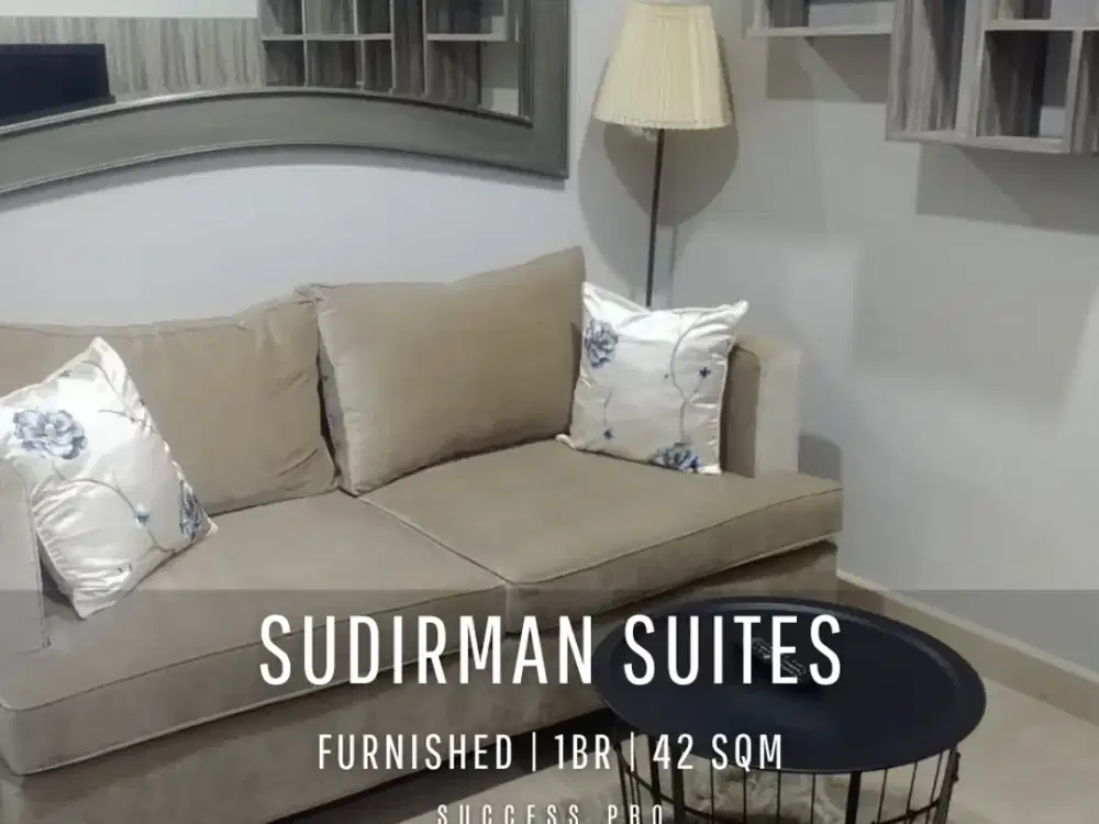 For Rent! Sudirman Suite, 1BR Middle Floor with Sudirman View