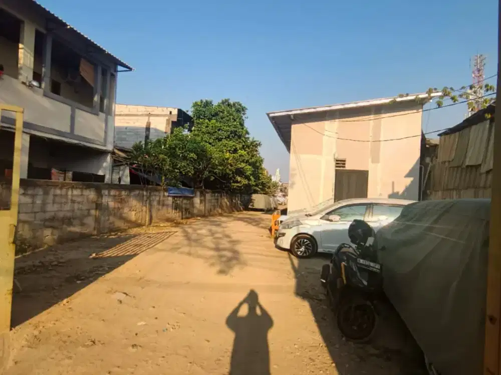 Tanah Luas 15.500m² di Cengkareng - Akses Jalan Fusso & Zonasi R1