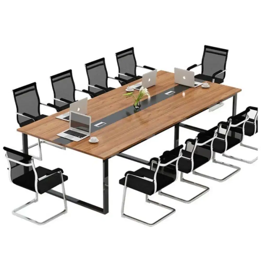 Meja meeting 6 seater custom
