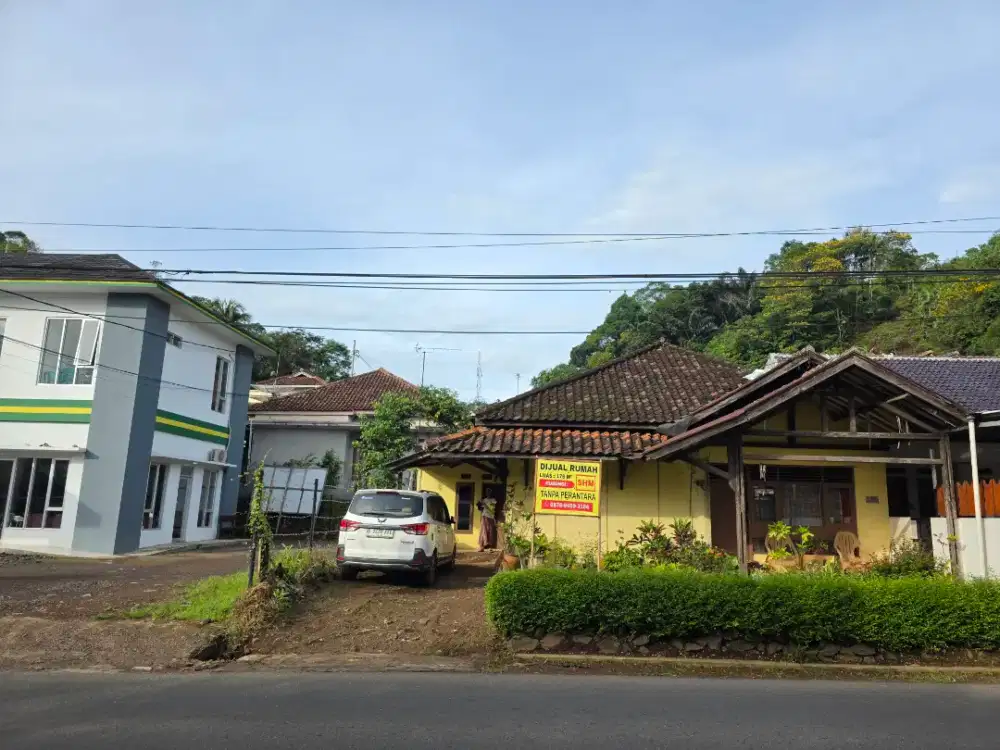Rumah SHM Pinggir Jalan Raya Nasional | Cocok Ruko/Kantor | Nego