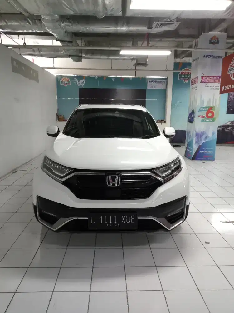 HONDA CRV 1.5 TURBO PRESTIGE SENSING AT 2021 PUTIH