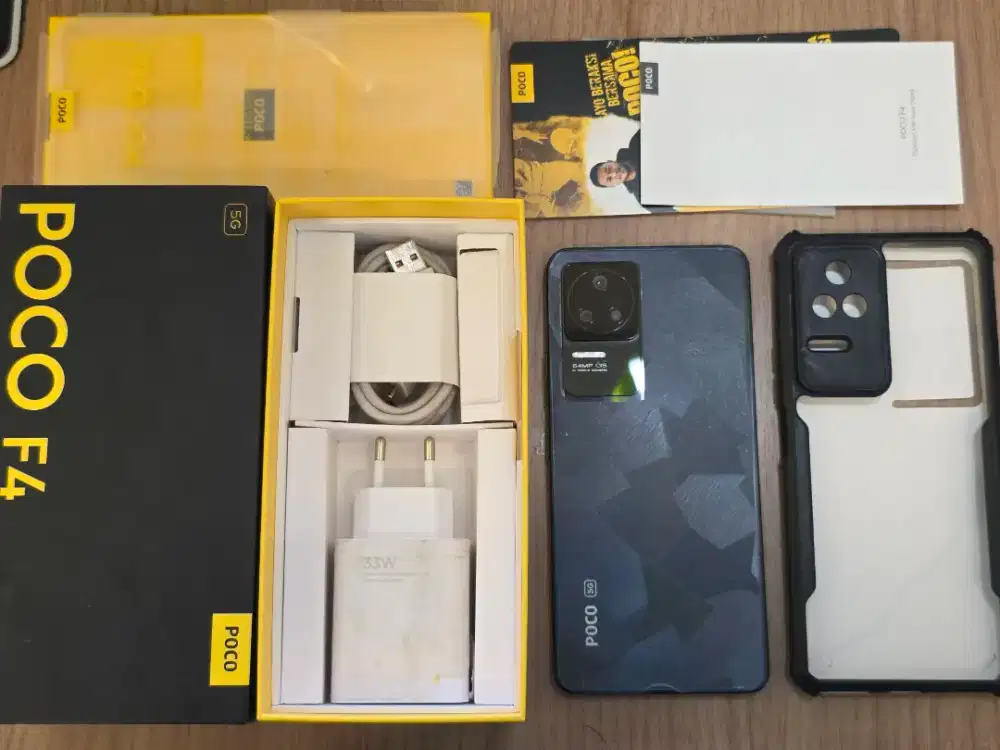 Poco F4 5G Ram 8+8GB/256GB Mulus95% Fullset BisaTT