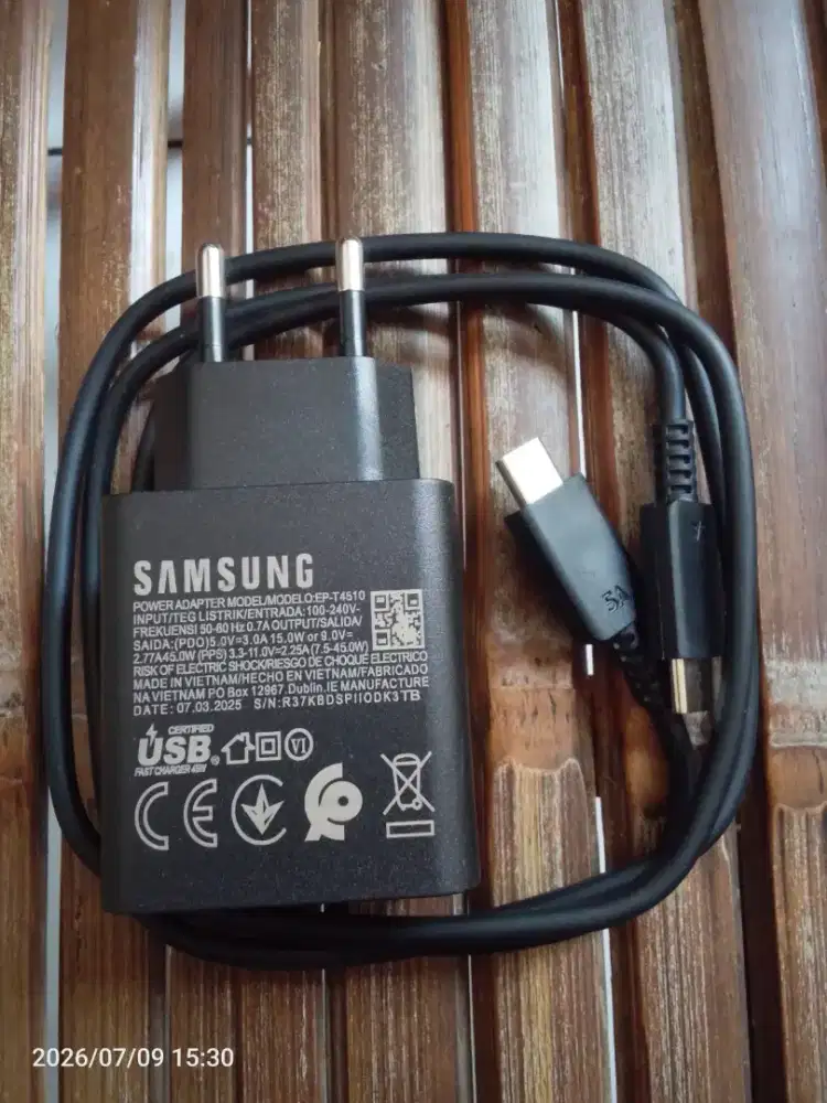Charger 45w Original Samsung