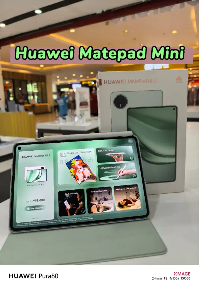 Huawei Matepad Mini, dapatkan benefit hingga 4,5jt Cicilan 0%