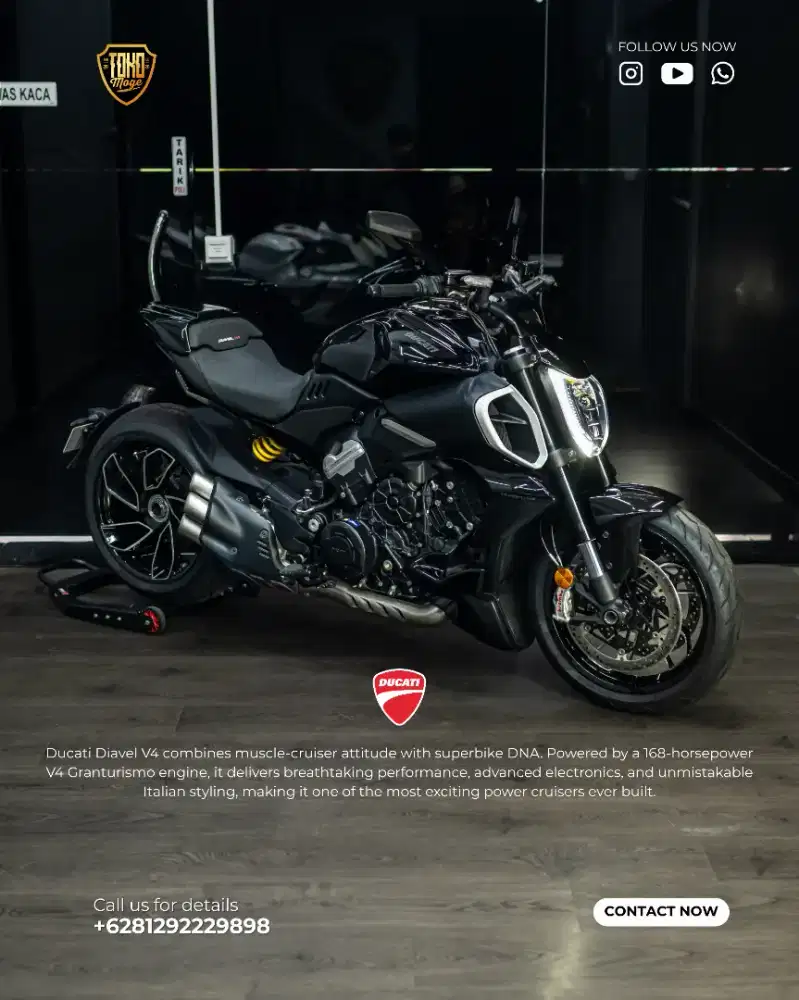 Ducati Diavel V4 2023 BLACK METALLIC *RARE ITEM*