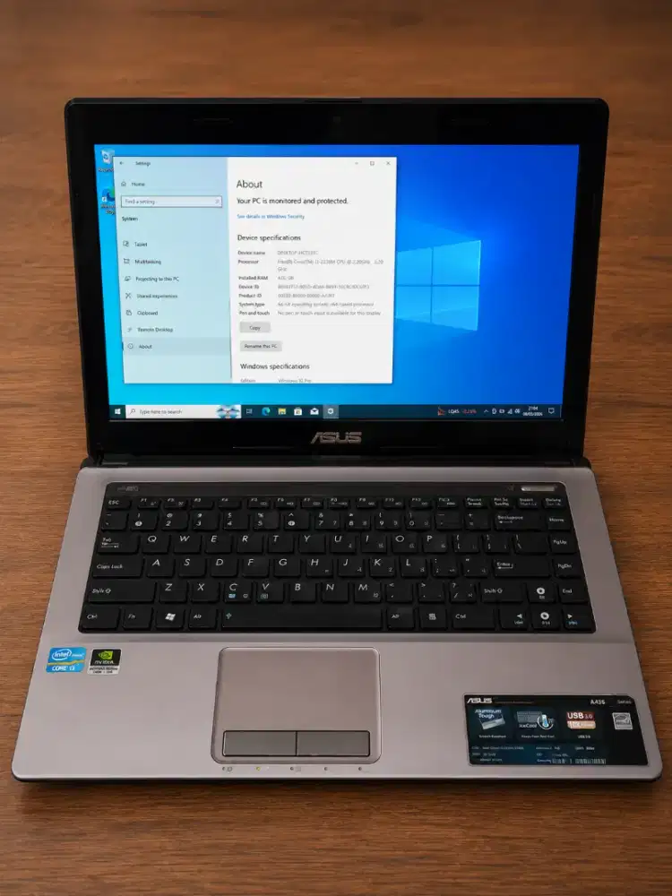 Laptop Asus A43s