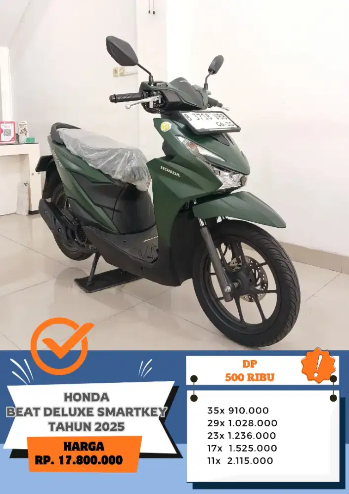 HONDA BEAT DELUXE SMARTKEY TAHUN 2025