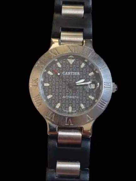 Jam Automatic + Winding Cartr Tanggal Setting Manual