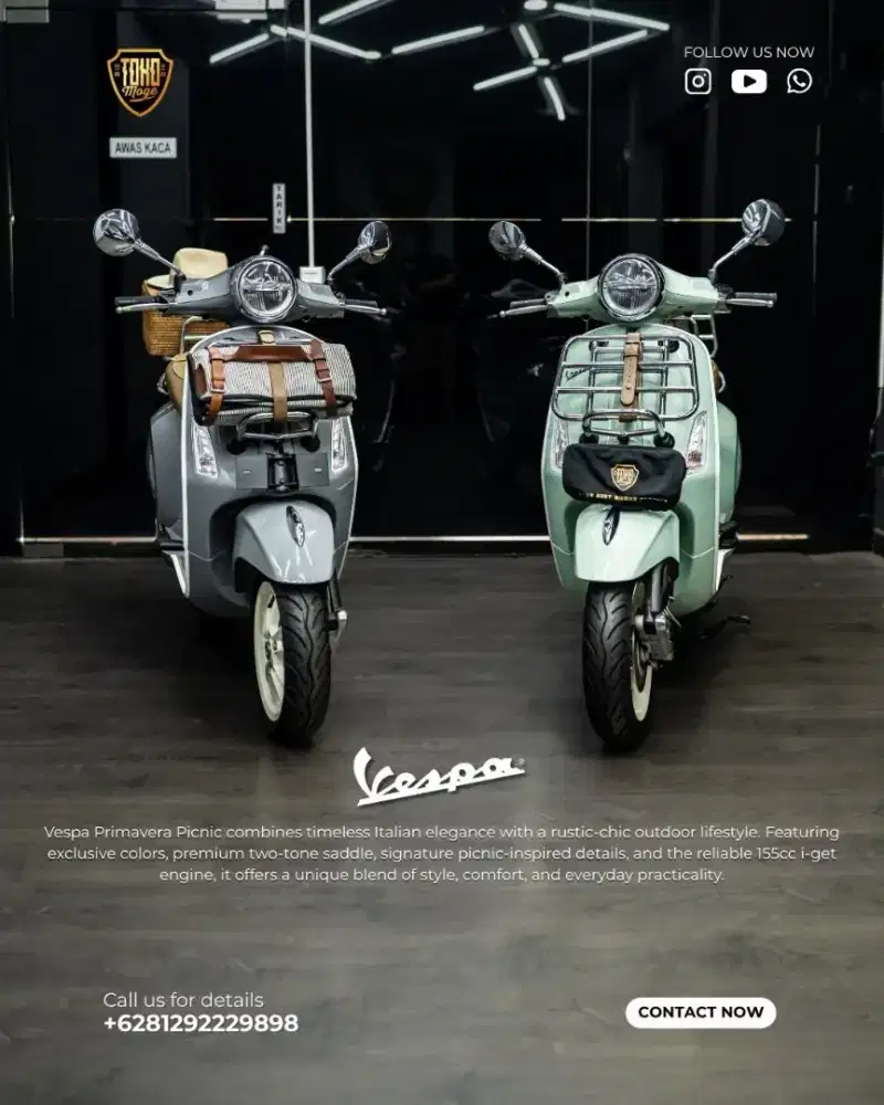 VESPA PICNIC LIMITED EDITION NOS