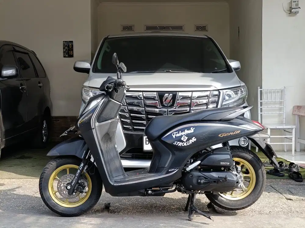 Genio donat tahun 2022 low km 16rb/tt boleh gan cash lebih bagus