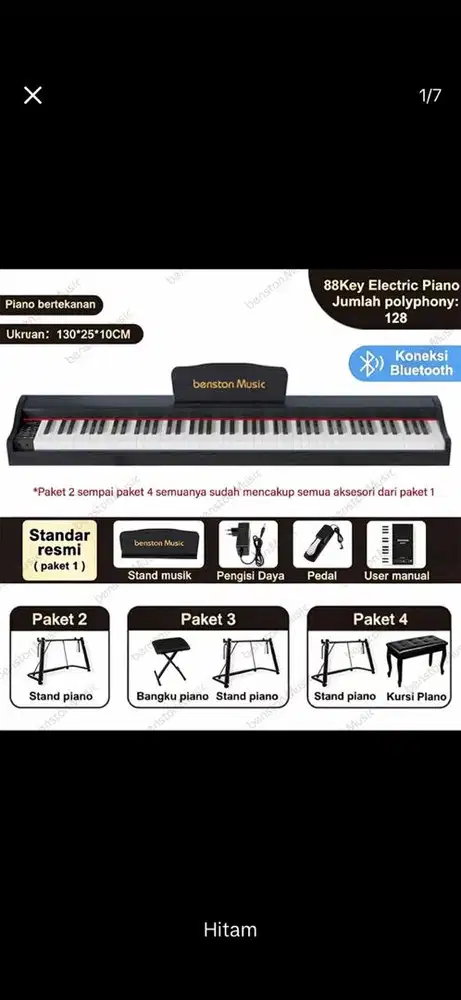 Piano Elektronik Beston 88 keys