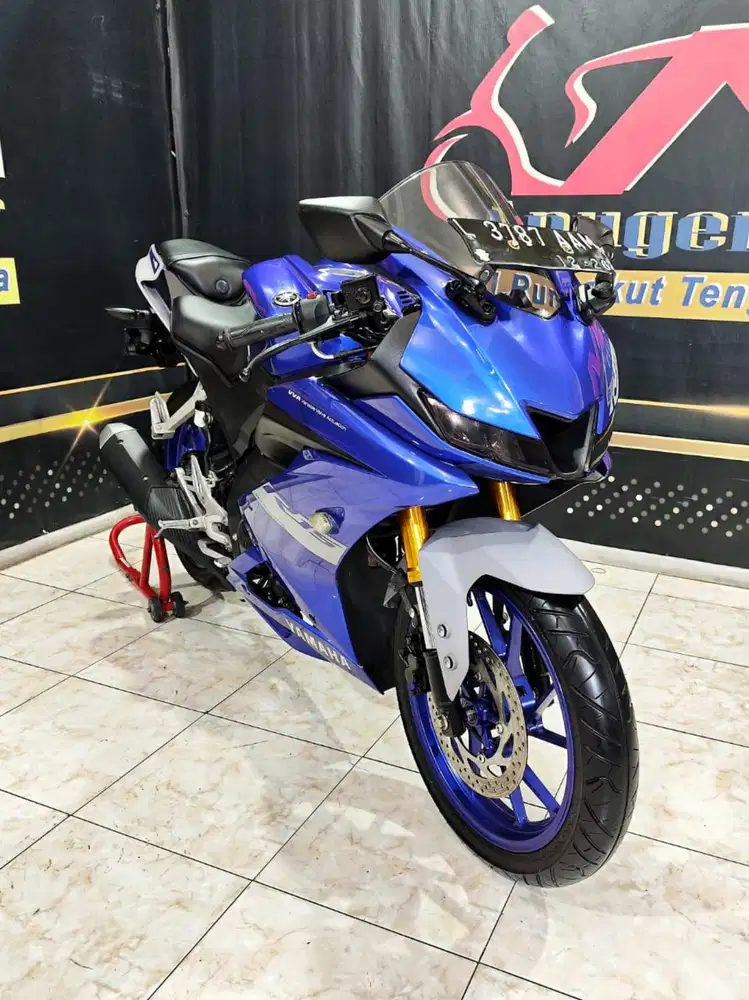 Yamaha All New R15 VVA V3 TH 2021 Racing blue satset