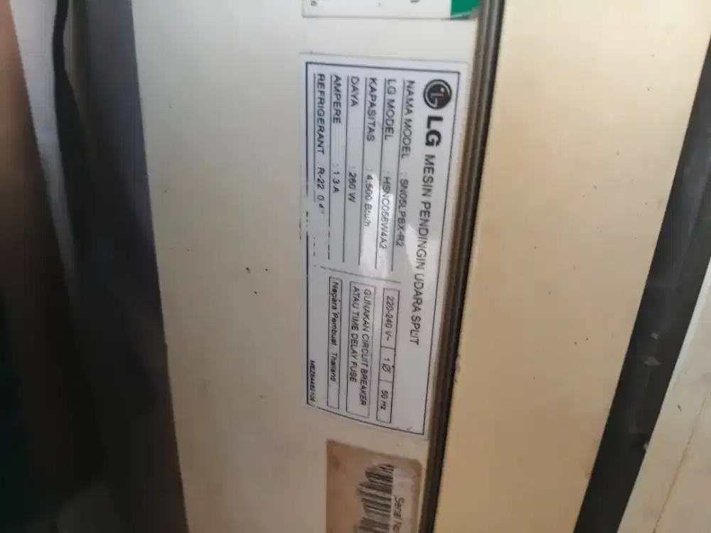 AC LG 260W , detail ad di gambar
