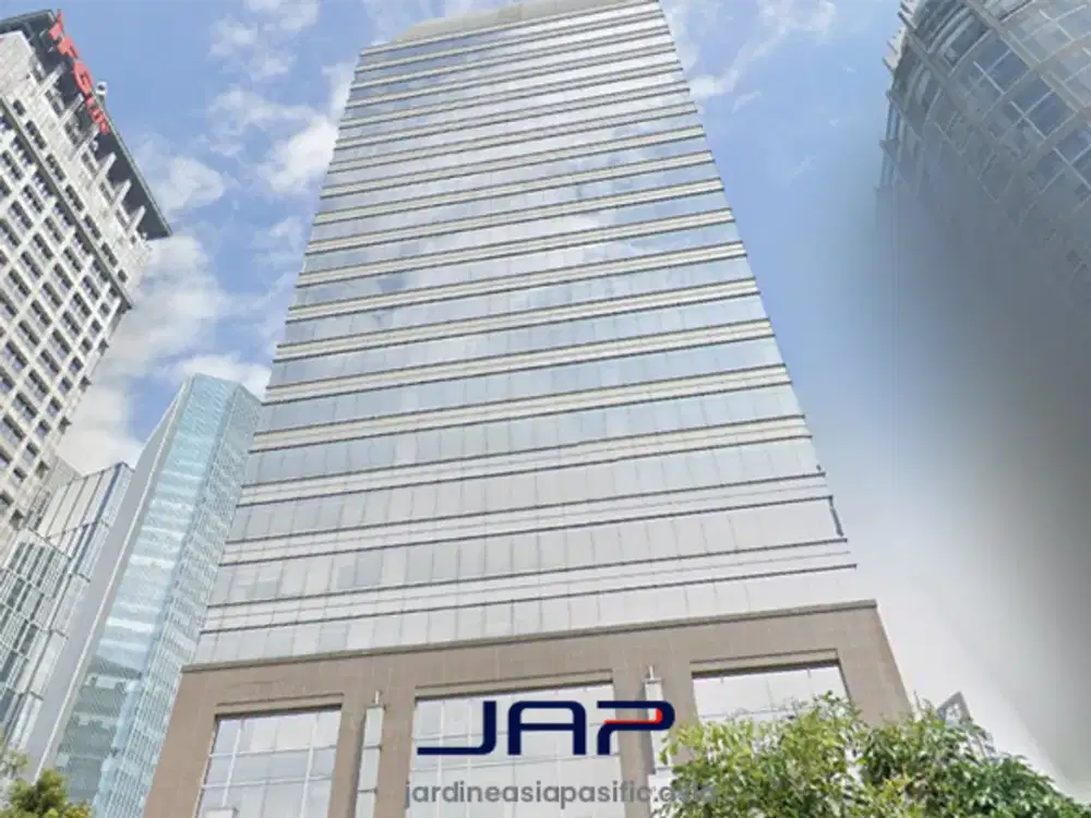 Kantor area SCBD di Plaza Asia Luas 150 Sqm Furnished di dekat MRT