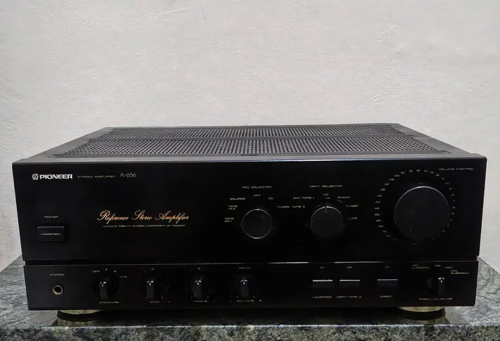 Pioneer A-656 Steteo Reference Amplifier (Japan)