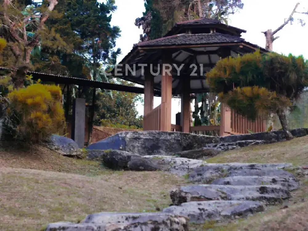 Resort & Hotel Aktif 25 Kamar Di Cisarua Puncak Luas Tanah 5.800