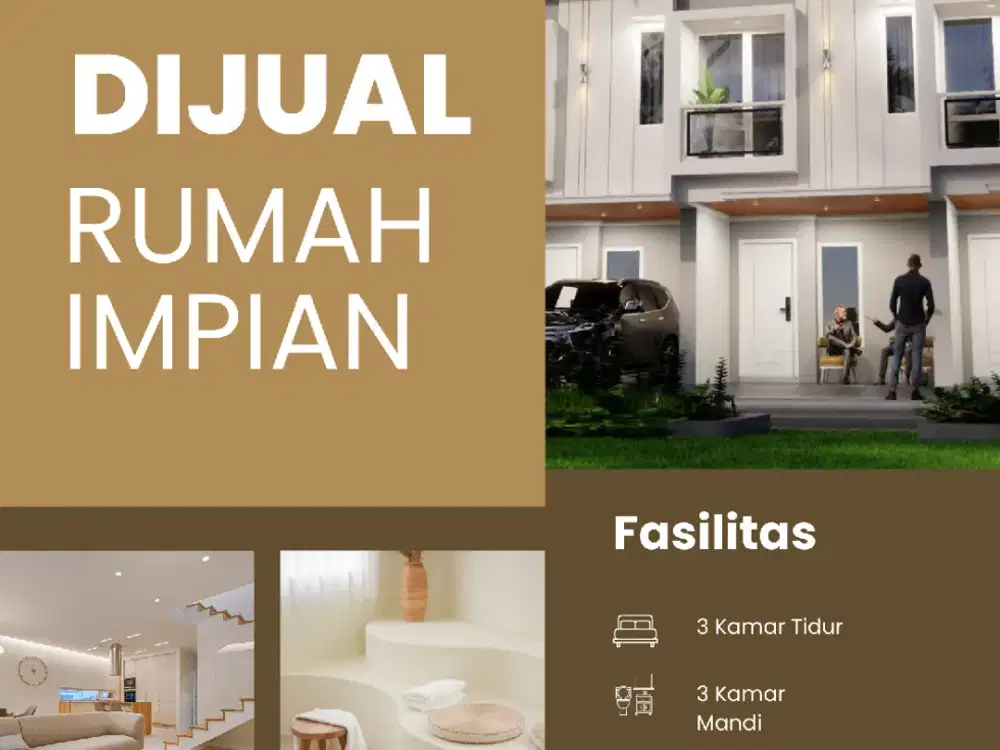 Di Jual Hunian murah 2 Lantai Carport Cempaka jakarta pusat