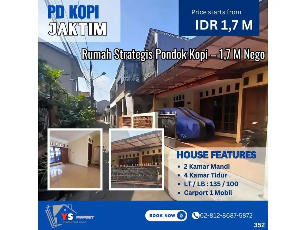 Siap Huni! Rumah Strategis Dekat Stasiun & Tol di Jakarta Timur 352