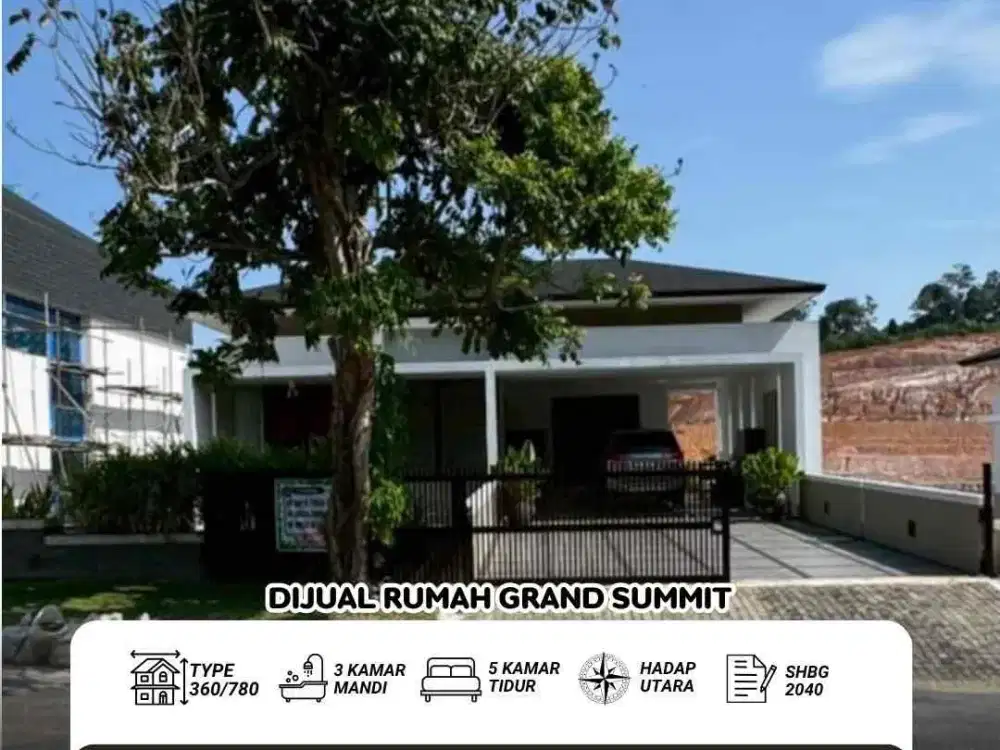 Dijual Rumah Grand Summit Southlink Tiban