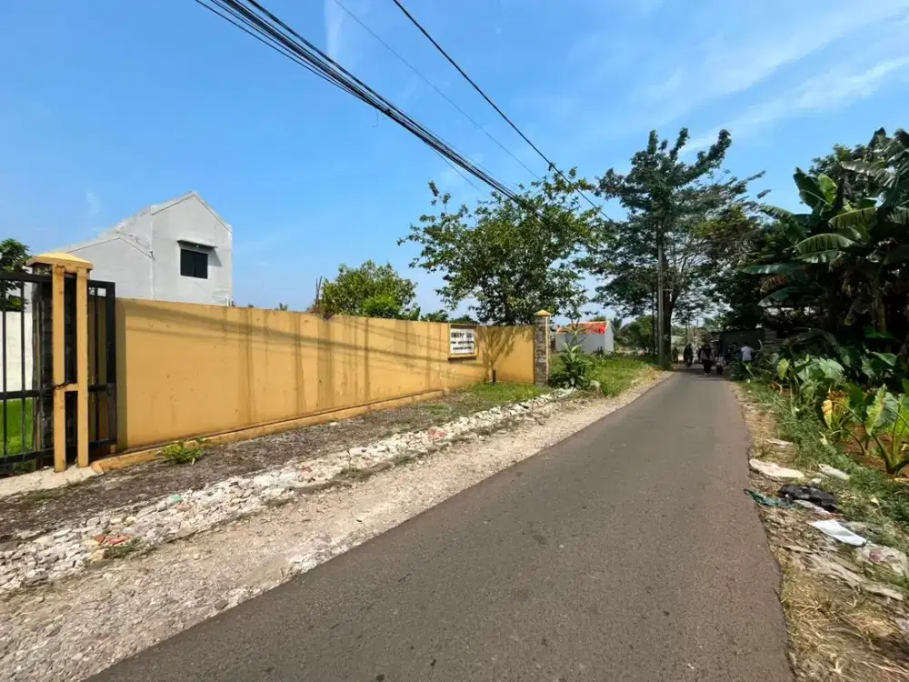 Kavling Strategis Dekat Pintu Tol Kayu Manis 2, Harga Murah