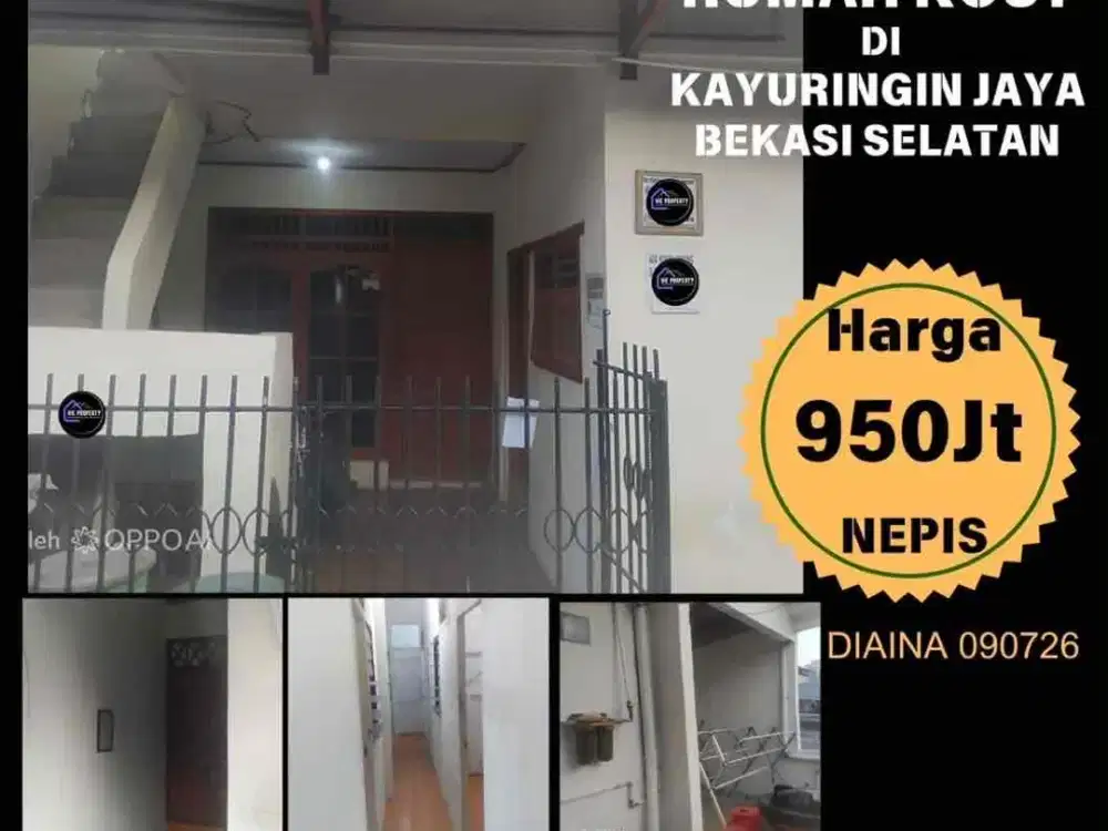 Rumah kost di Kayuringin Jaya, Bekasi