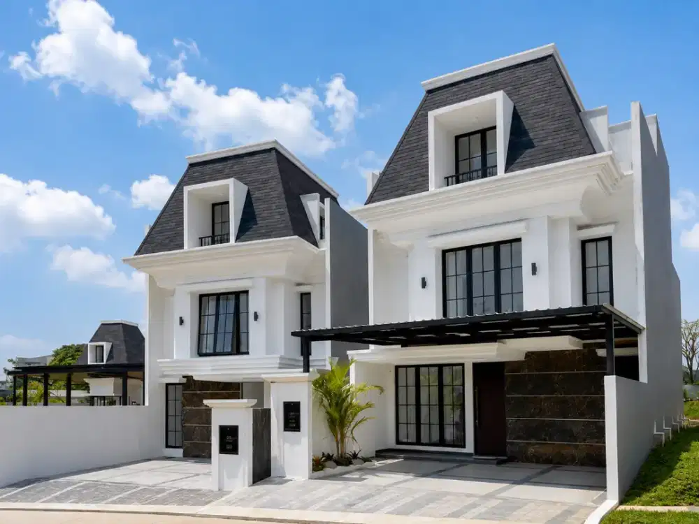 Rumah Premium Cluster Kopenhagen | 3 Lantai American Classic