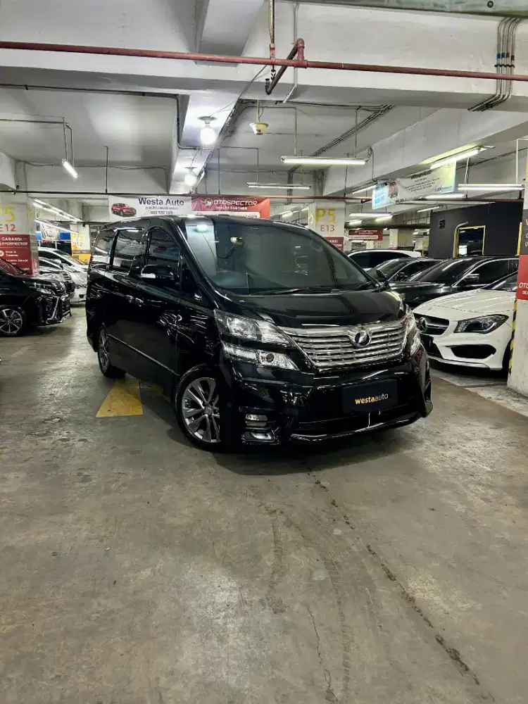 CASH KM 81rb Toyota Vellfire 2.4 Z AT 2011 nik 2010 Antik