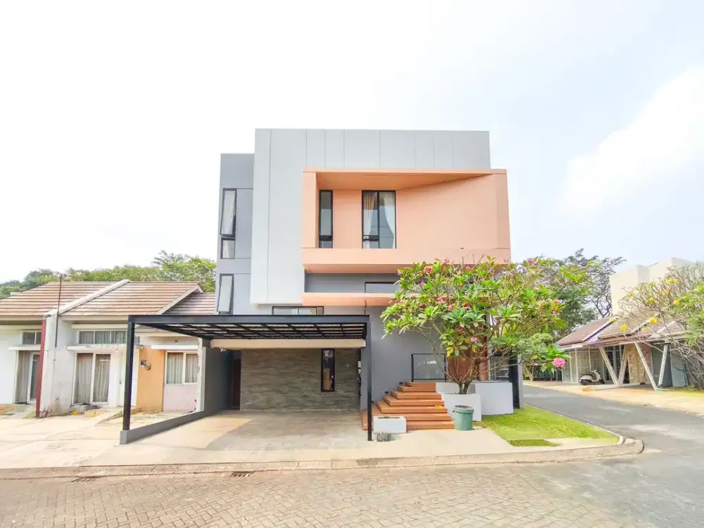 Rumah Luas 2 Lt 15 Menit ke RS Hermina Serpong Bebas Banjir J-36867