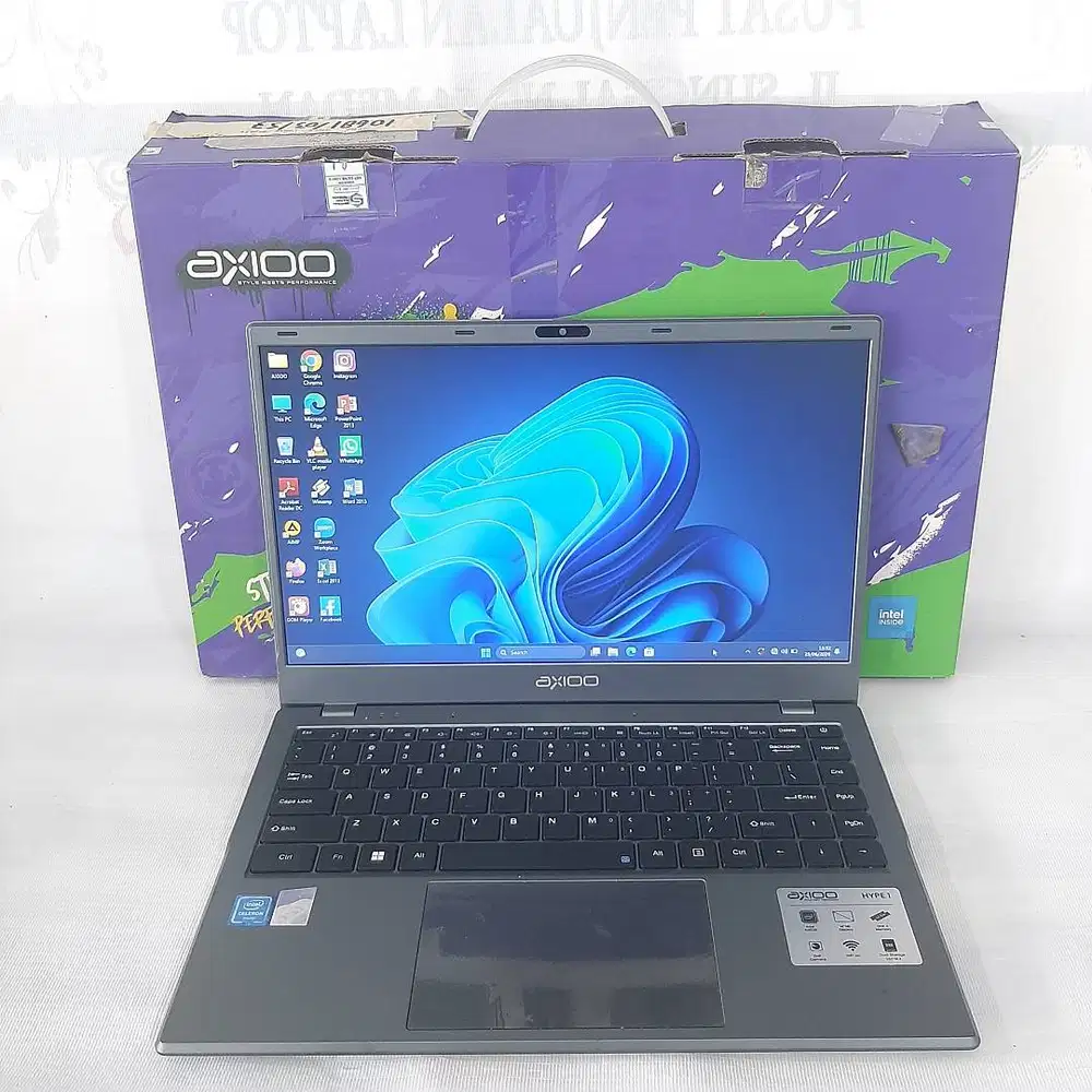 LAPTOP AXIOO HYPE 1 INTEL-N4020 RAM 4GB SSD NVME 128GB FULLSETT