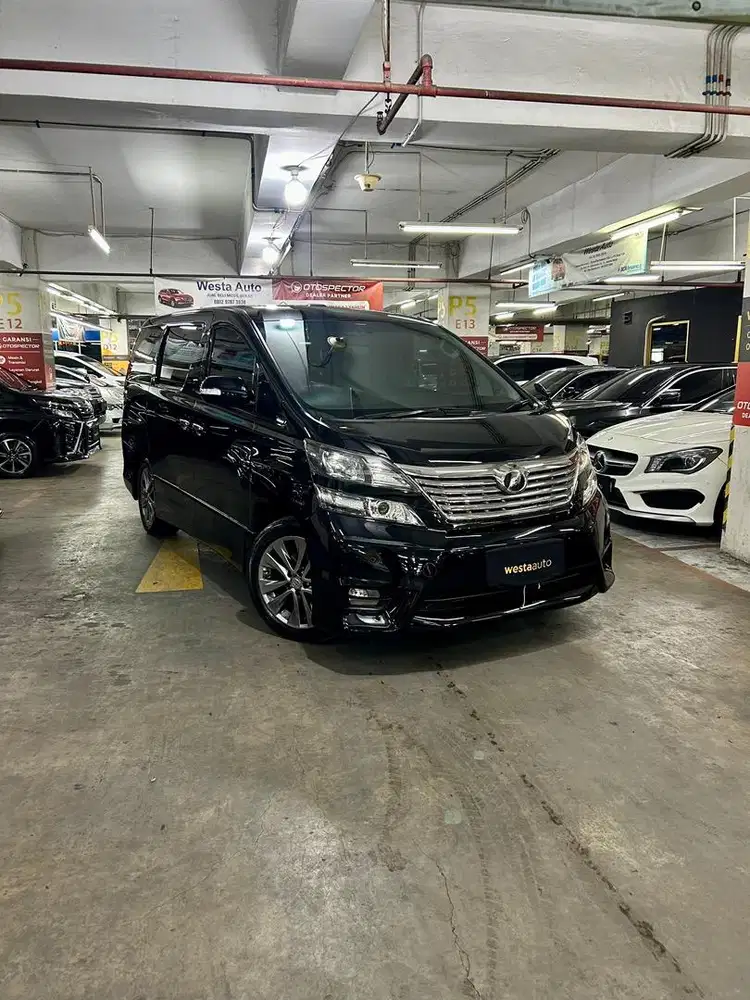 CASH KM 81rb Toyota Vellfire 2.4 Z AT 2011 nik 2010 Antik