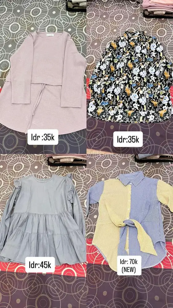 PRELOVE BAJU 1-2KALI PEMAKAIAN