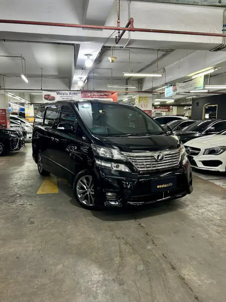 CASH KM 81rb Toyota Vellfire 2.4 Z AT 2011 nik 2010 Antik
