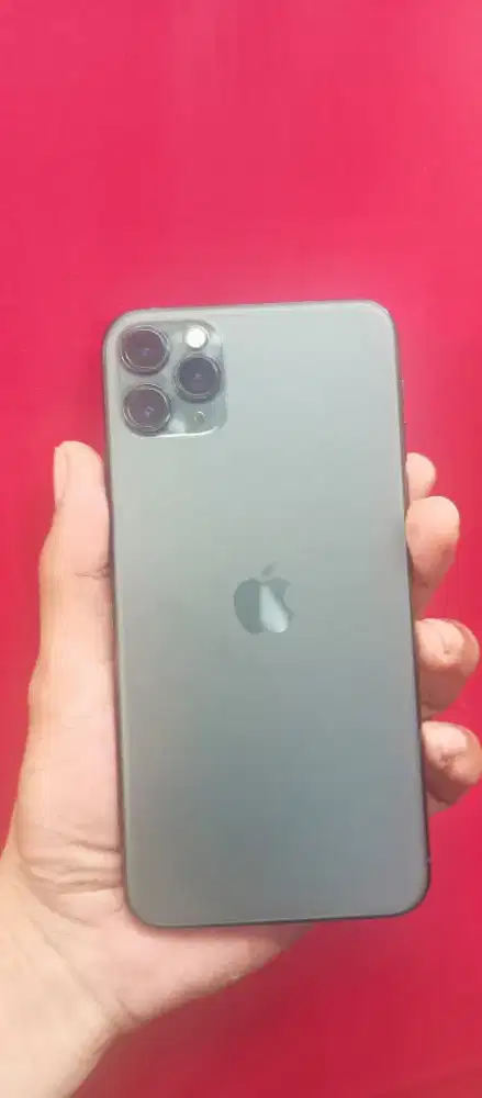 Iphone 11 Pro Max 256 GB Resmi Ibox Fullset