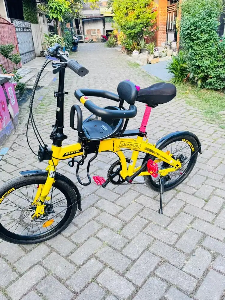 Sepeda Lipat Exotic AR2026 yellow 20