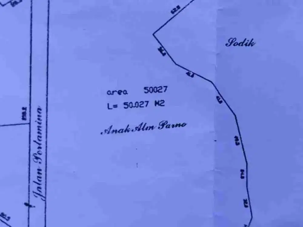 Tanah Murah Perumahan di Kebun 9